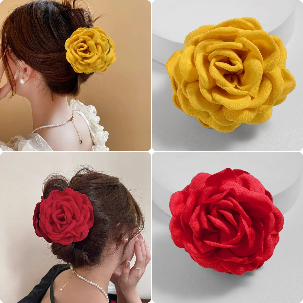 Pince Crabe Florale - Collection Bloomara