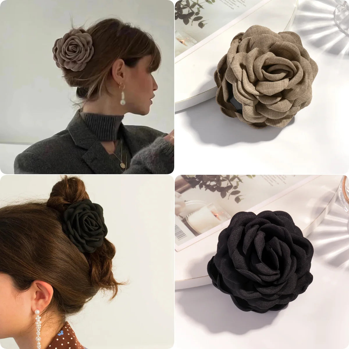 Pince Crabe Florale - Collection Bloomara