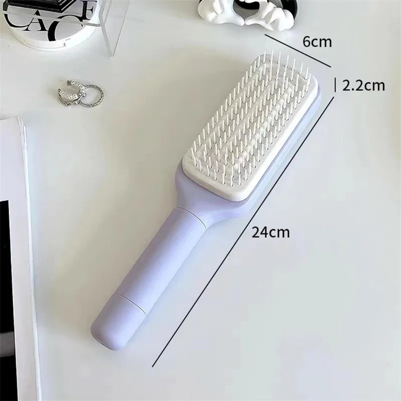 Brosse à Cheveux Autonettoyante "Sérénité"
