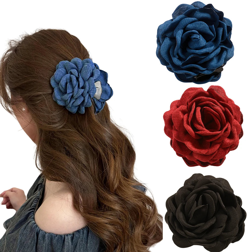 Pince Crabe Florale - Collection Bloomara