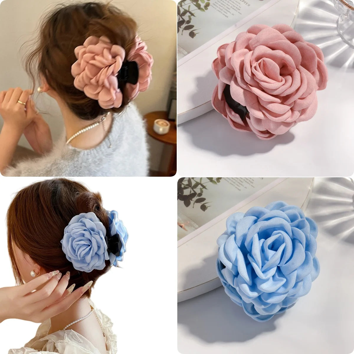 Pince Crabe Florale - Collection Bloomara