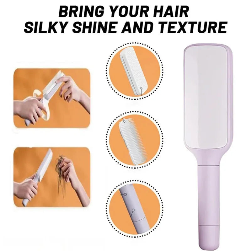 Brosse à Cheveux Autonettoyante "Sérénité"