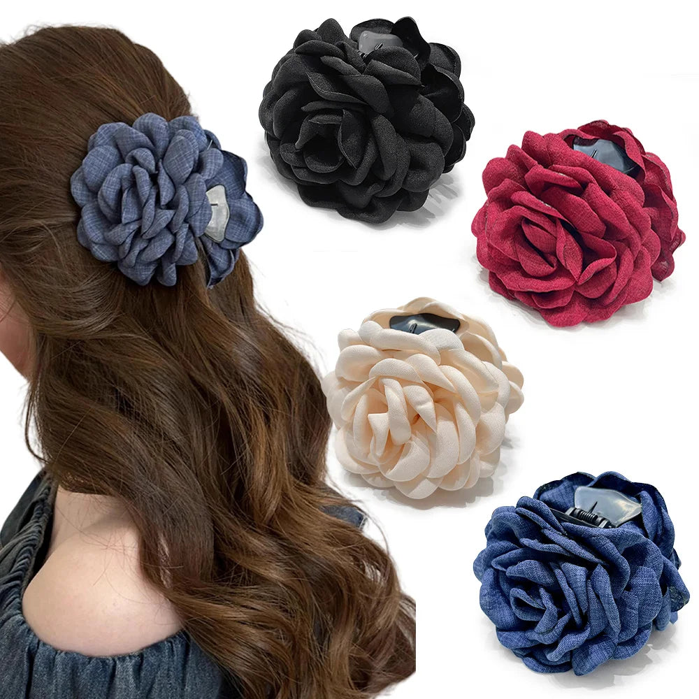 Pince Crabe Florale - Collection Bloomara