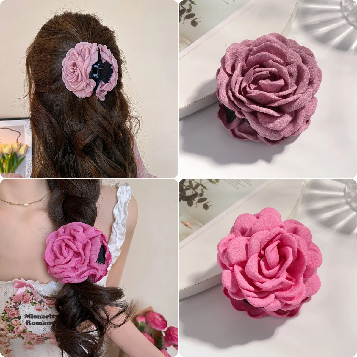 Pince Crabe Florale - Collection Bloomara