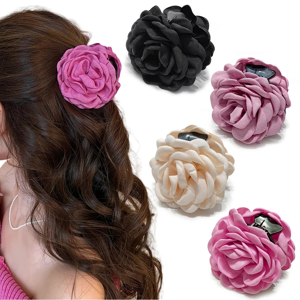Pince Crabe Florale - Collection Bloomara